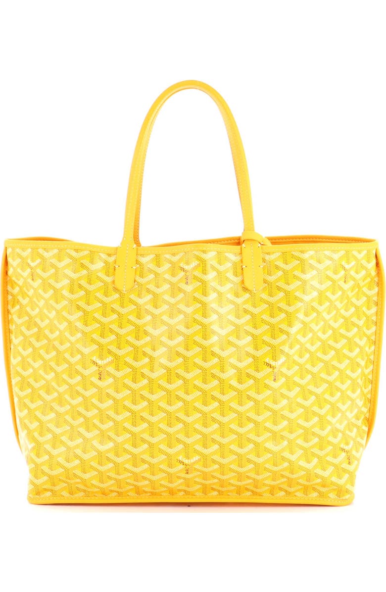 Pre-Owned Goyard Anjou Reversible Tote Coated Canvas PM, Alternate, color, Yellow