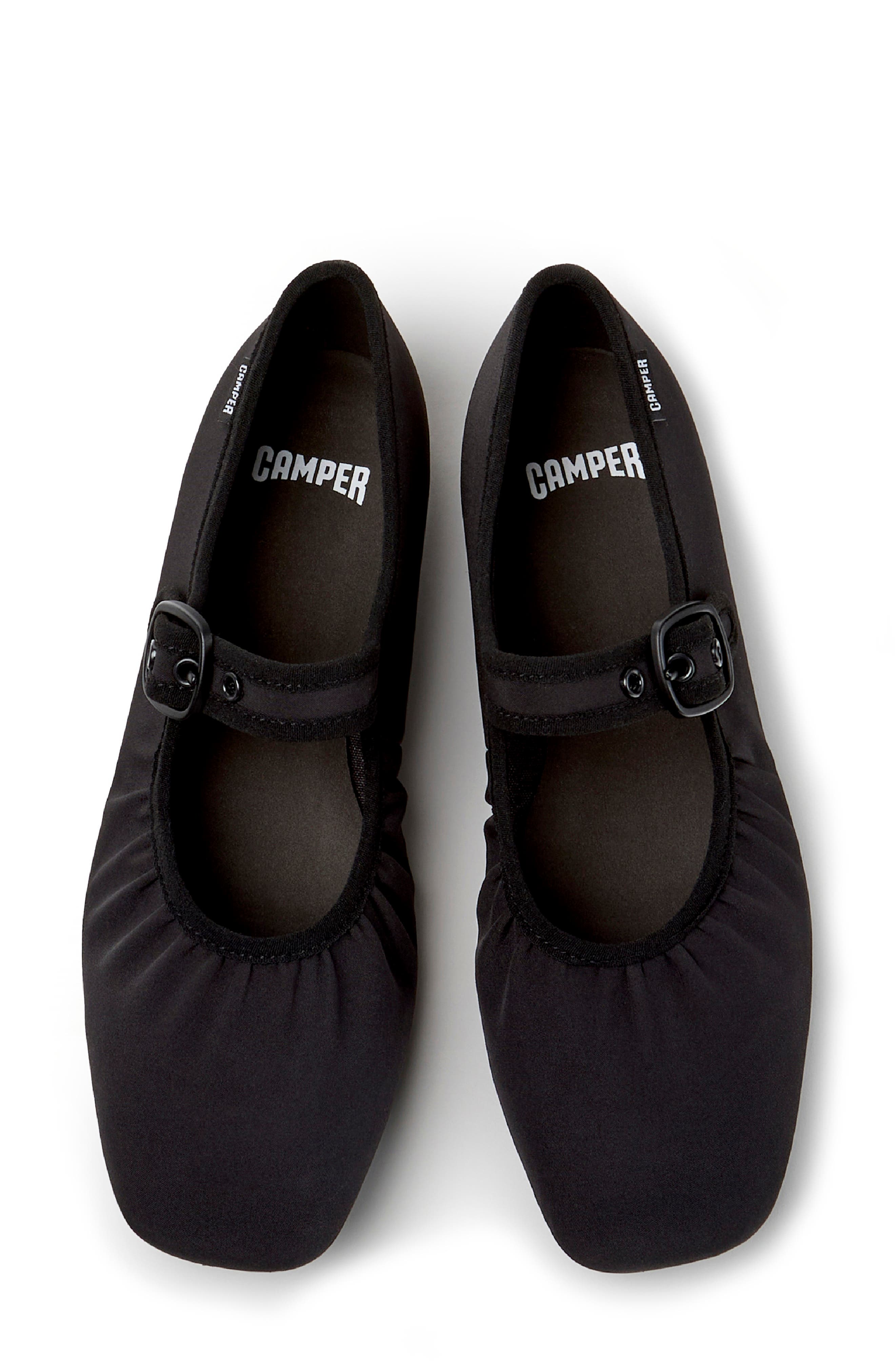 Casi Myra Mary Jane Flat, Alternate, color, BLACK