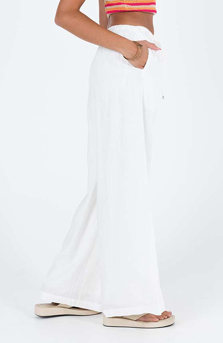 Princess Polly Ogilvie Wide Leg Pants, Alternate, color, White