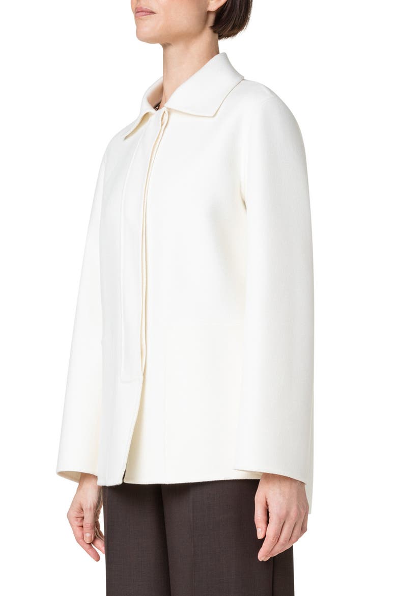 Laars Double Face Cashmere Jacket, Alternate, color, 011-ECRU