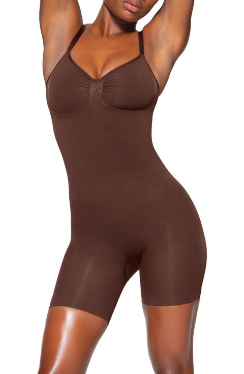 Seamless Sculpt Mid Thigh Bodysuit