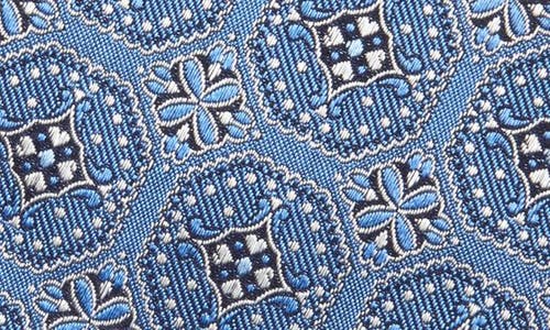 David Donahue Geometric Silk Tie
