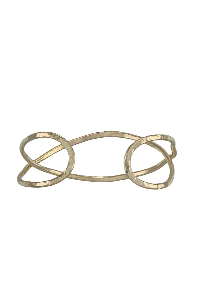DNA Cuff, Alternate, color, 14K Yellow Gold