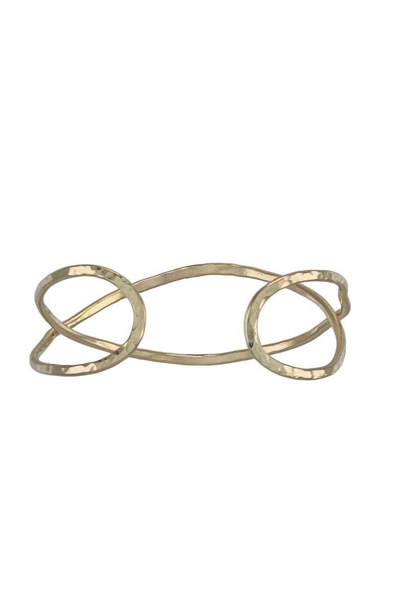 ALBISIA DNA Cuff, Alternate, color, 14K Yellow Gold