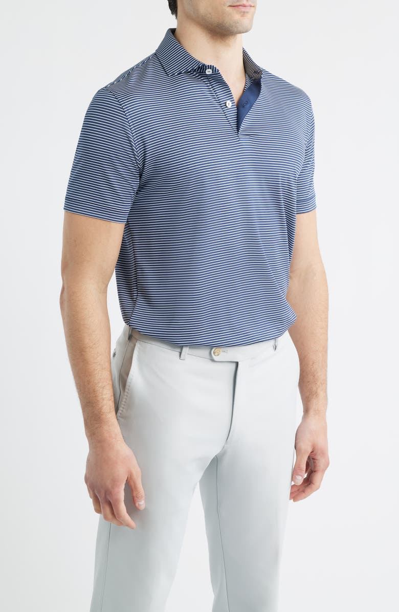 Peter Millar Crown Crafted Ballad Performance Polo, Alternate, color, Navy