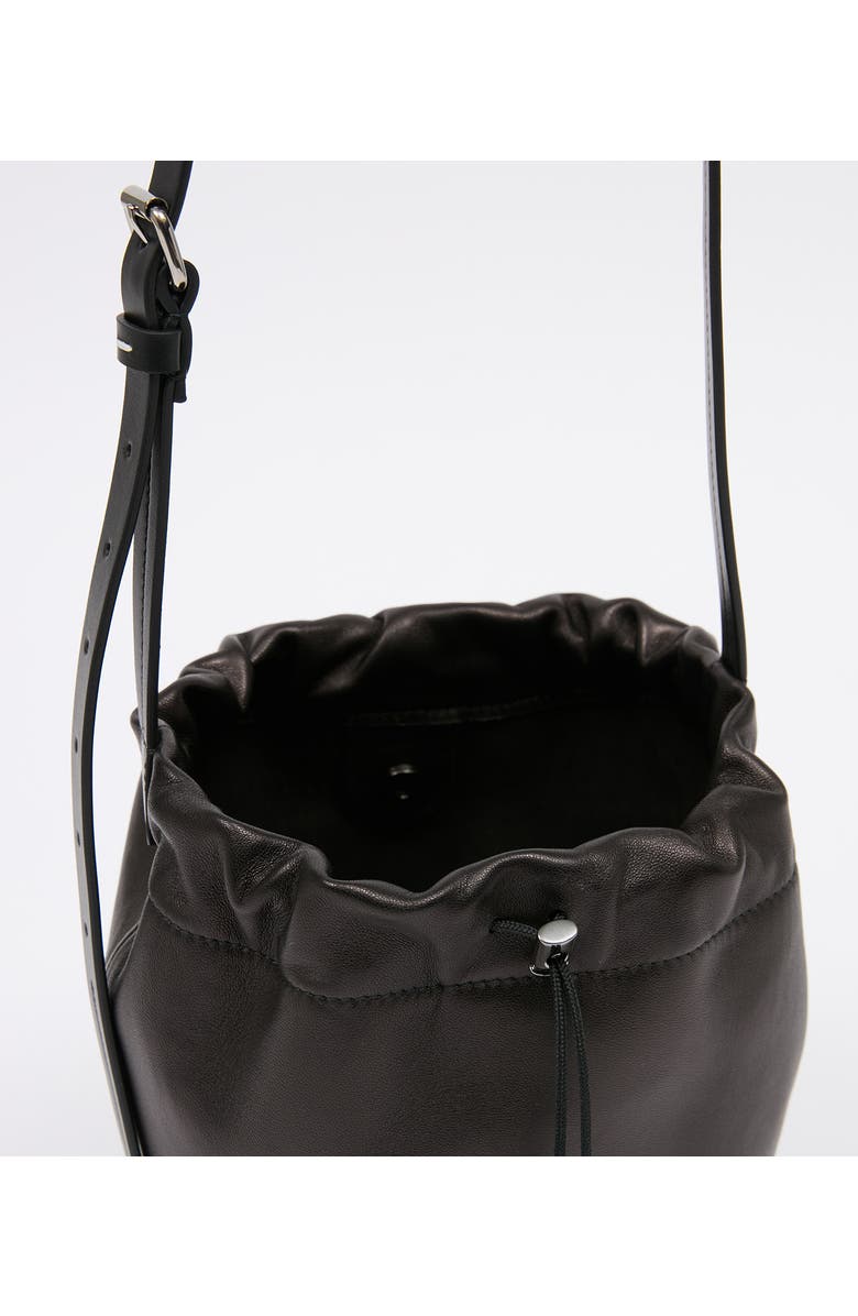 Maison Margiela Belt Leather Crossbody Bag, Alternate, color, Black/ Black/ Black