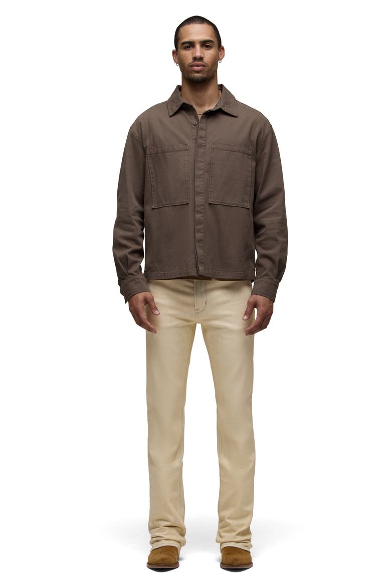 Walker Kick Flare Jeans, Alternate, color, WAX BEIGE