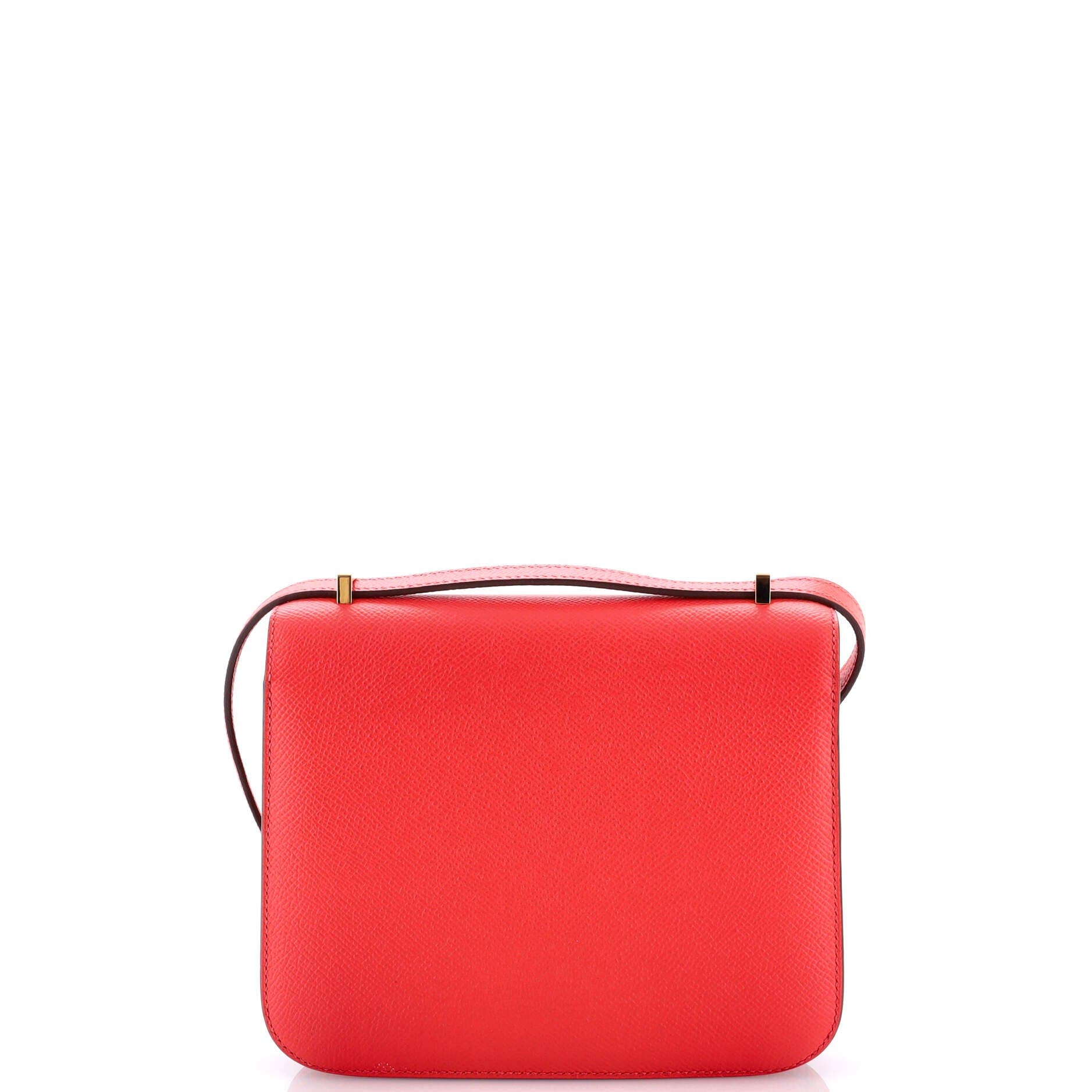 Pre-Owned Hermes Constance Bag Epsom 18, Alternate, color, Rouge Pivoine
