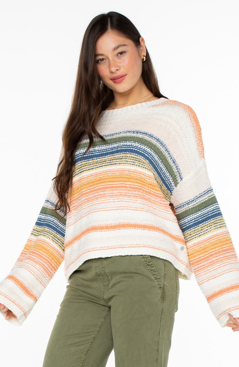 Roxy Bread & Jam Sweater, Alternate, color, Bright White