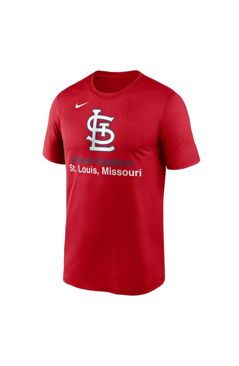 Nike Men's Nike Red St. Louis Cardinals Stadium Legend Performance T-Shirt, Alternate, color, Red