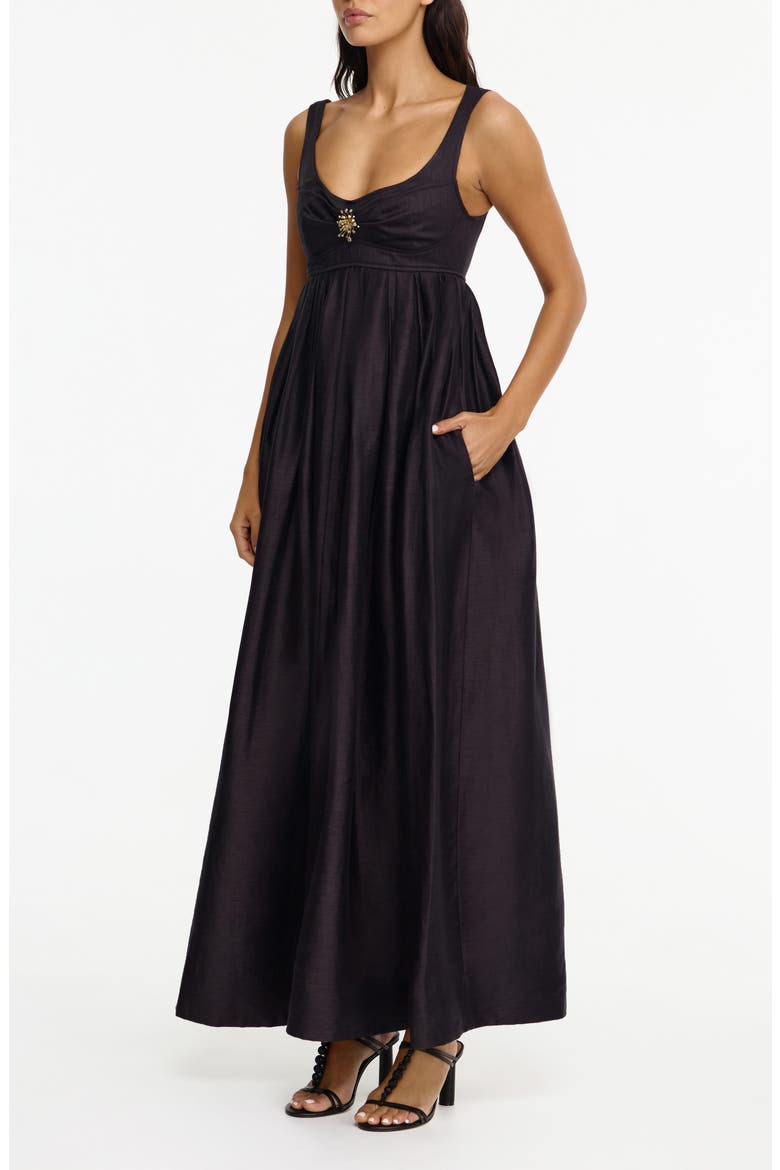 Perinkle Cocktail Dress, Alternate, color, BLACK