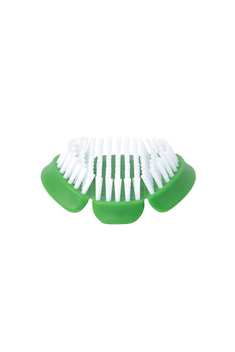 Vegetable Cleaning Brush 2 Pack, 3.5", 1 Soft 1 Hard, Alternate, color, Multicolored