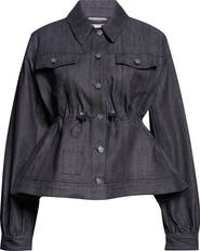 Cecilie Bahnsen CBCandida Denim Peplum Jacket