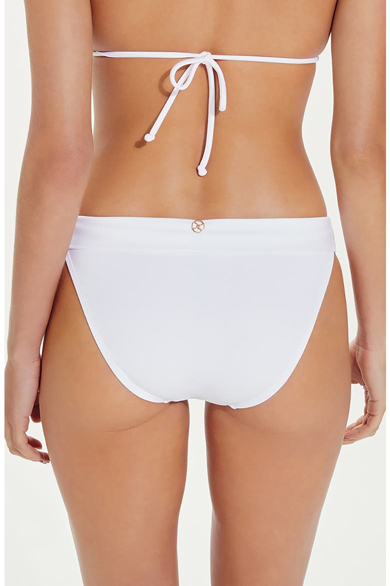 Bia Tube Bikini Bottoms, Alternate, color, WHITE