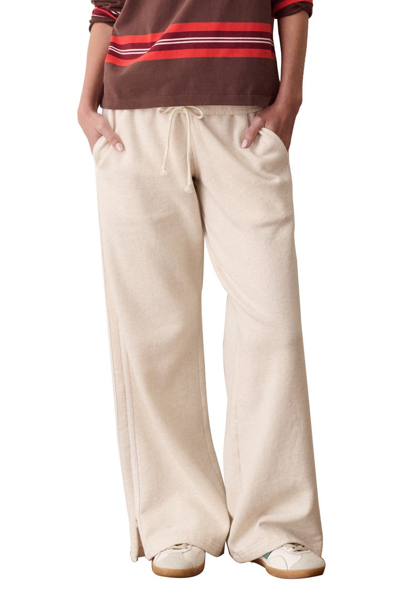 Cloud 9 Fleece Track Pants, Main, color, OATMEAL