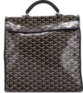 Pre-Owned Goyard Saint Leger Briefcase Backpack Coated Canvas