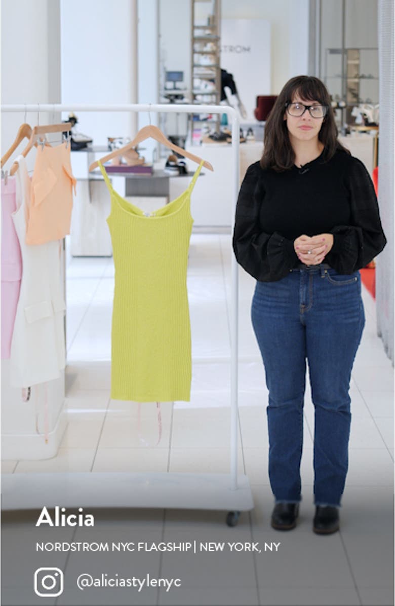 Neri Terry Rib Minidress, sales video thumbnail