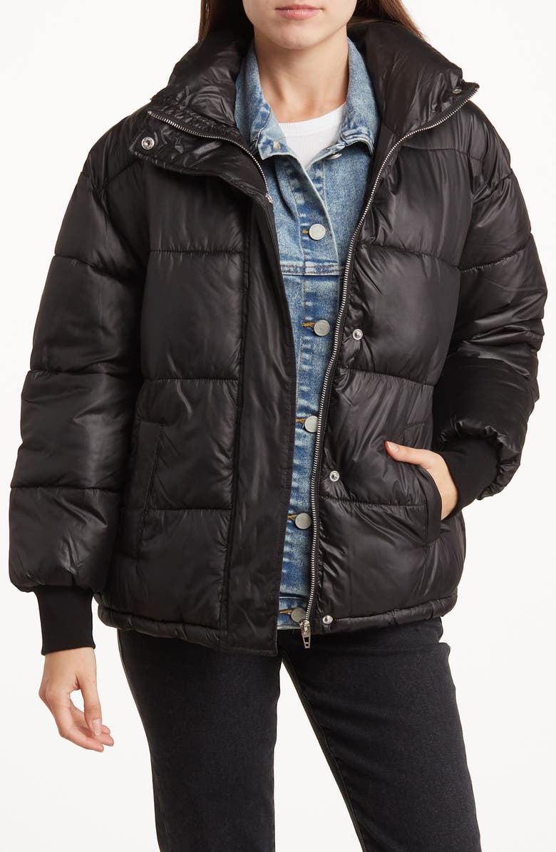 BLANKNYC Quilted Puffer Jacket, Alternate, color, 