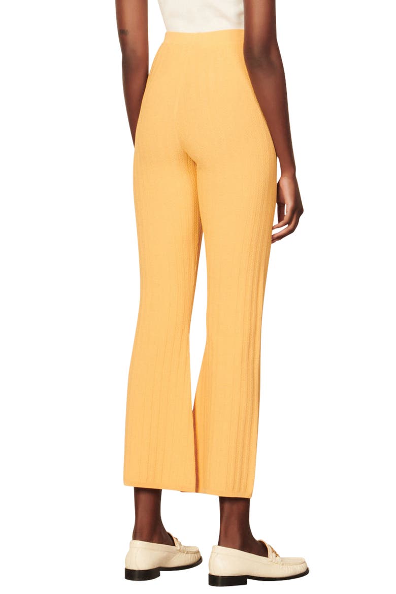 Baltimore Crop Flare Pants, Alternate, color, CLEMENTINE