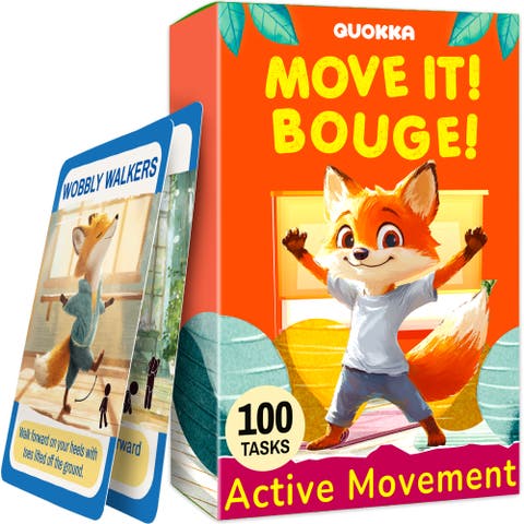 Kids Card Game Set with Multiple Activities