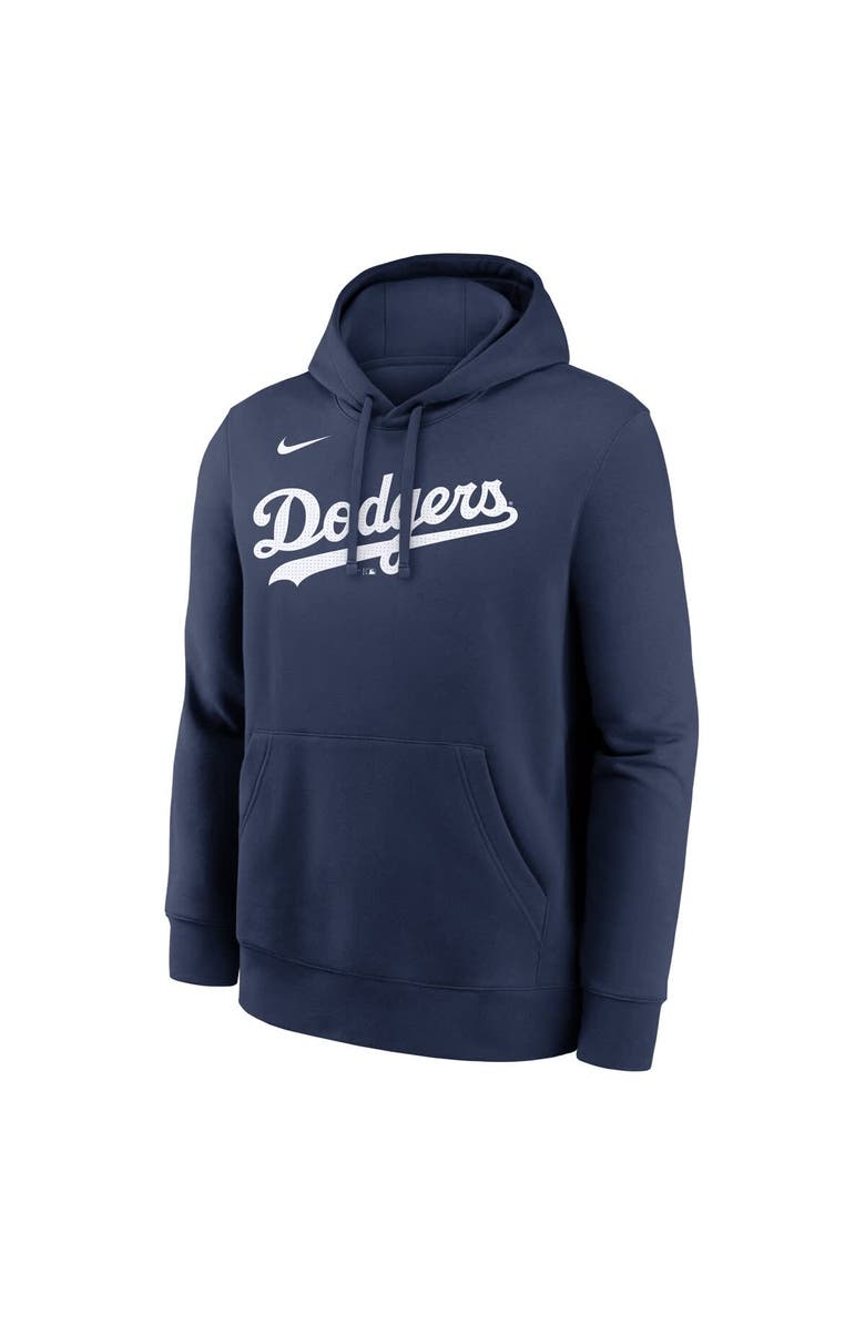 Nike Men's Nike Shohei Ohtani Navy Los Angeles Dodgers Player Name & Number Club Fleece Pullover Hoodie, Alternate, color,