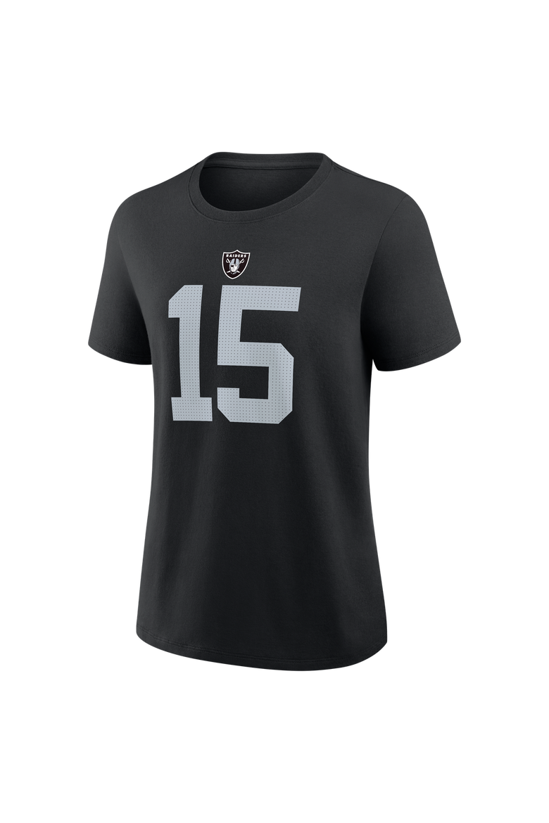 Women's Nike Fernando Mendoza Black Las Vegas Raiders Name & Number T-Shirt, Alternate, color, Black