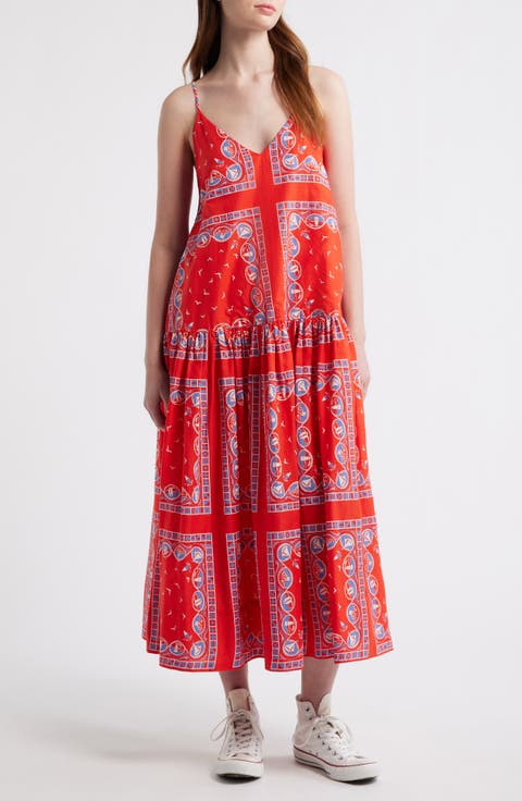 The Drop Waist Sleeveless Maxi Dress