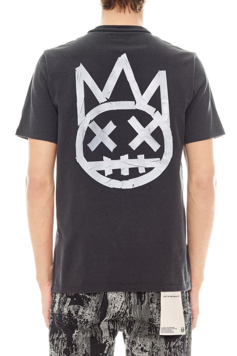 Shimuchan Logo Cotton Graphic T-Shirt, Alternate, color, VINT CHARCOAL