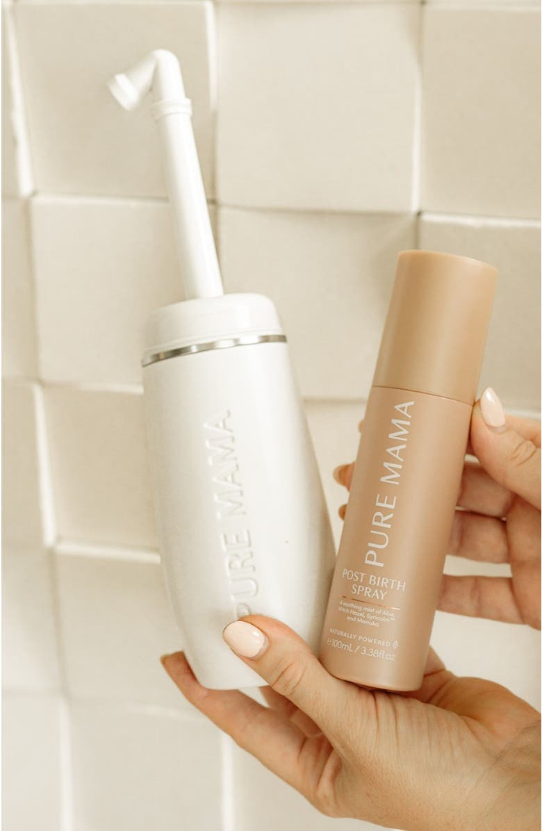 PURE MAMA Peri Wash Bottle, Alternate, color, White