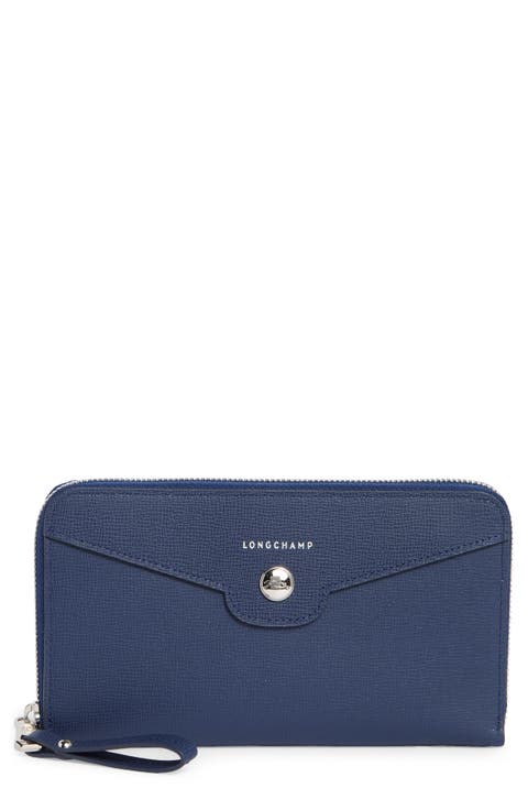Go Zip-Around Leather Wallet