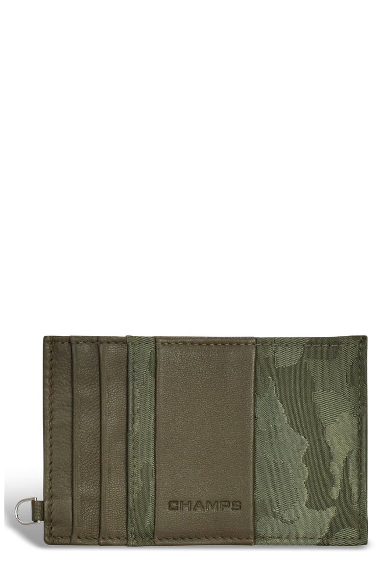 Cam Slim Card Holder, Main, color, GREEN
