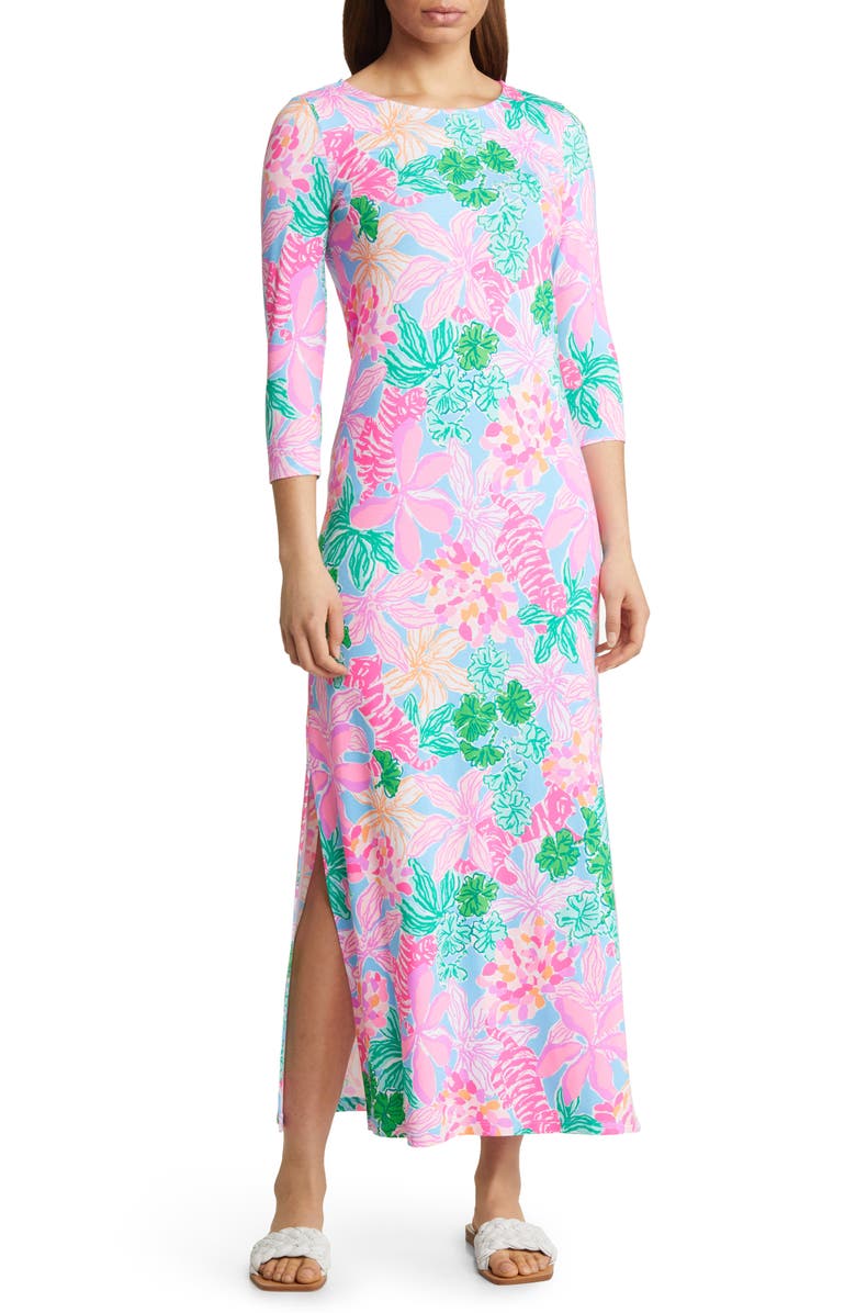 Lilly Pulitzer<sup>®</sup> Morgan Floral Print Dress, Main, color, 
