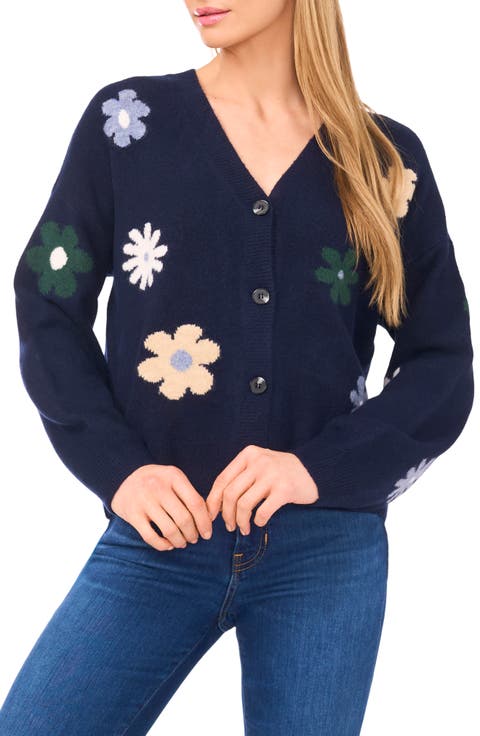 Groovy Flower Cardigan