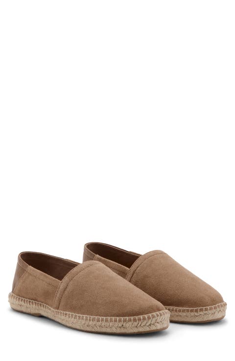 Leather Espadrille