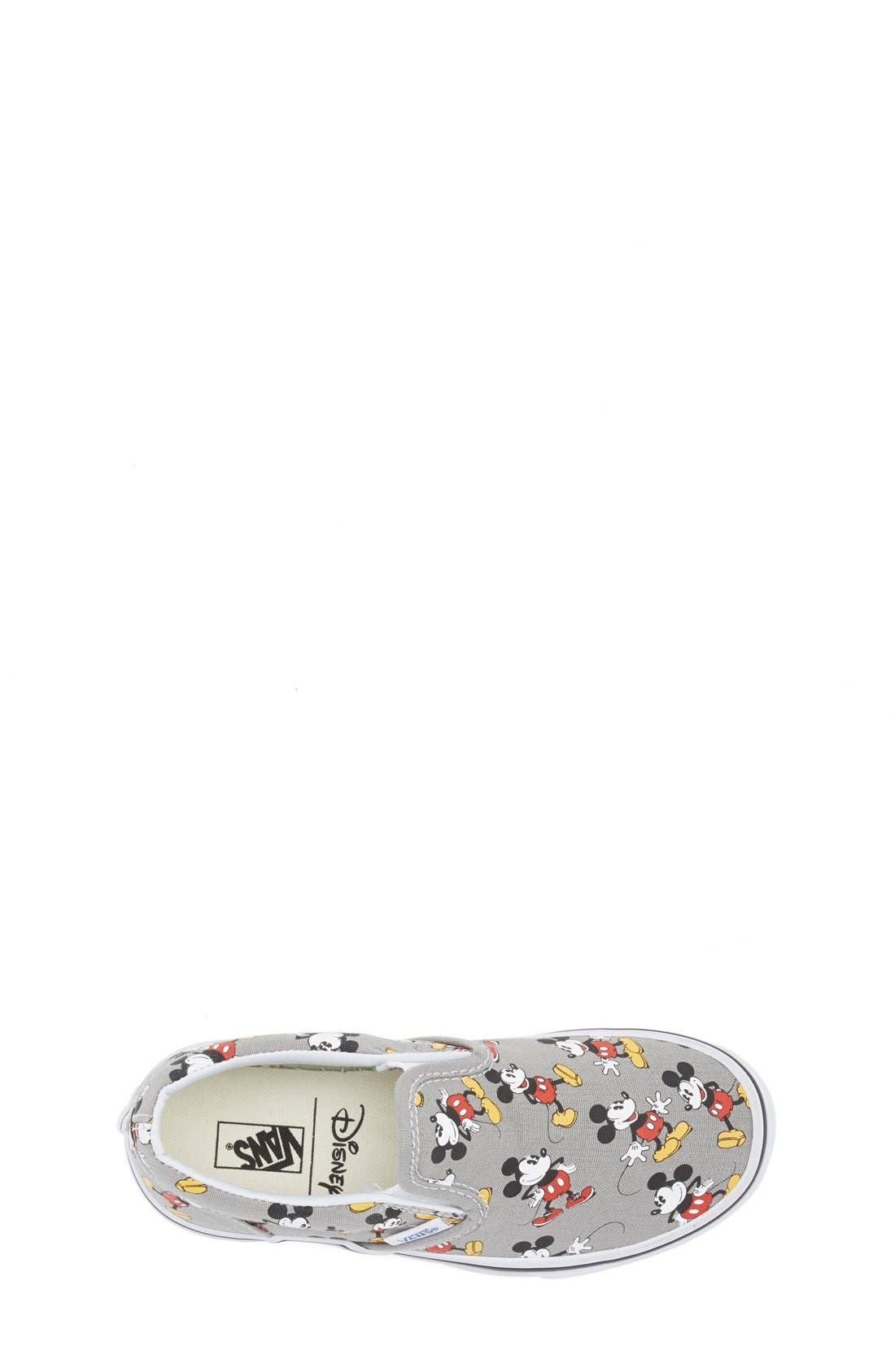 Vans 'Classic - Disney<sup>®</sup> Mickey Mouse' Slip-On, Alternate, color, 