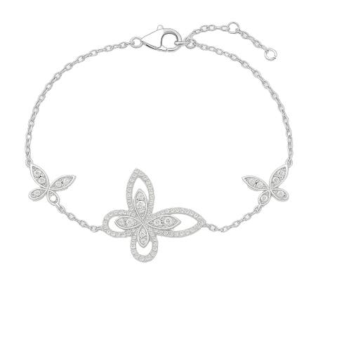 Butterfly Crystal Bracelet