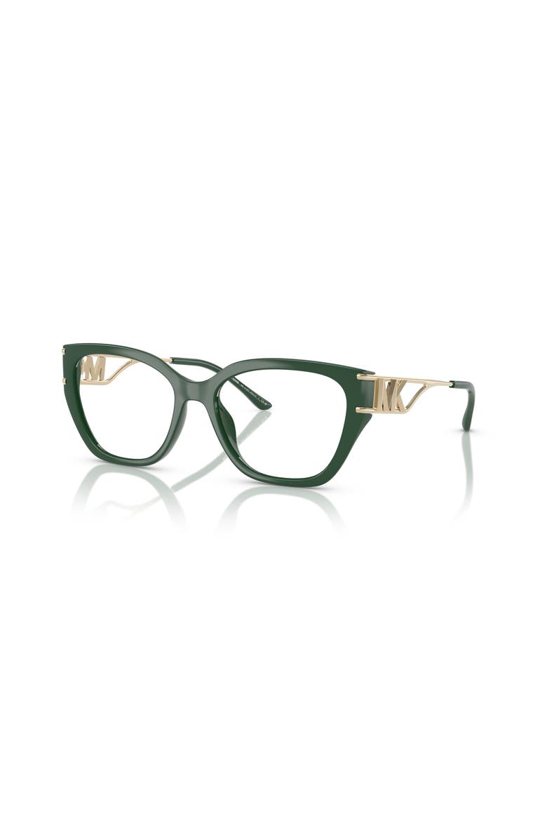 54mm Square optical glasses, Main, color, Green