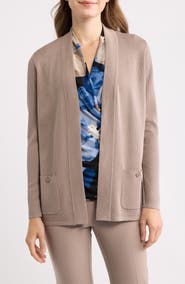 Anne Klein Malibu Open Front Cardigan