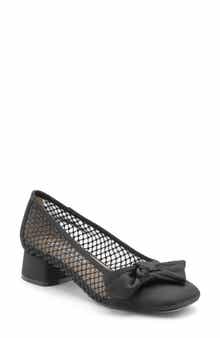 Charles David Zola Rhinestone Mesh Pump