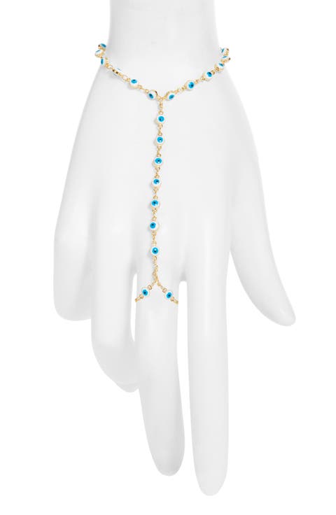 Evil Eye Hand Chain
