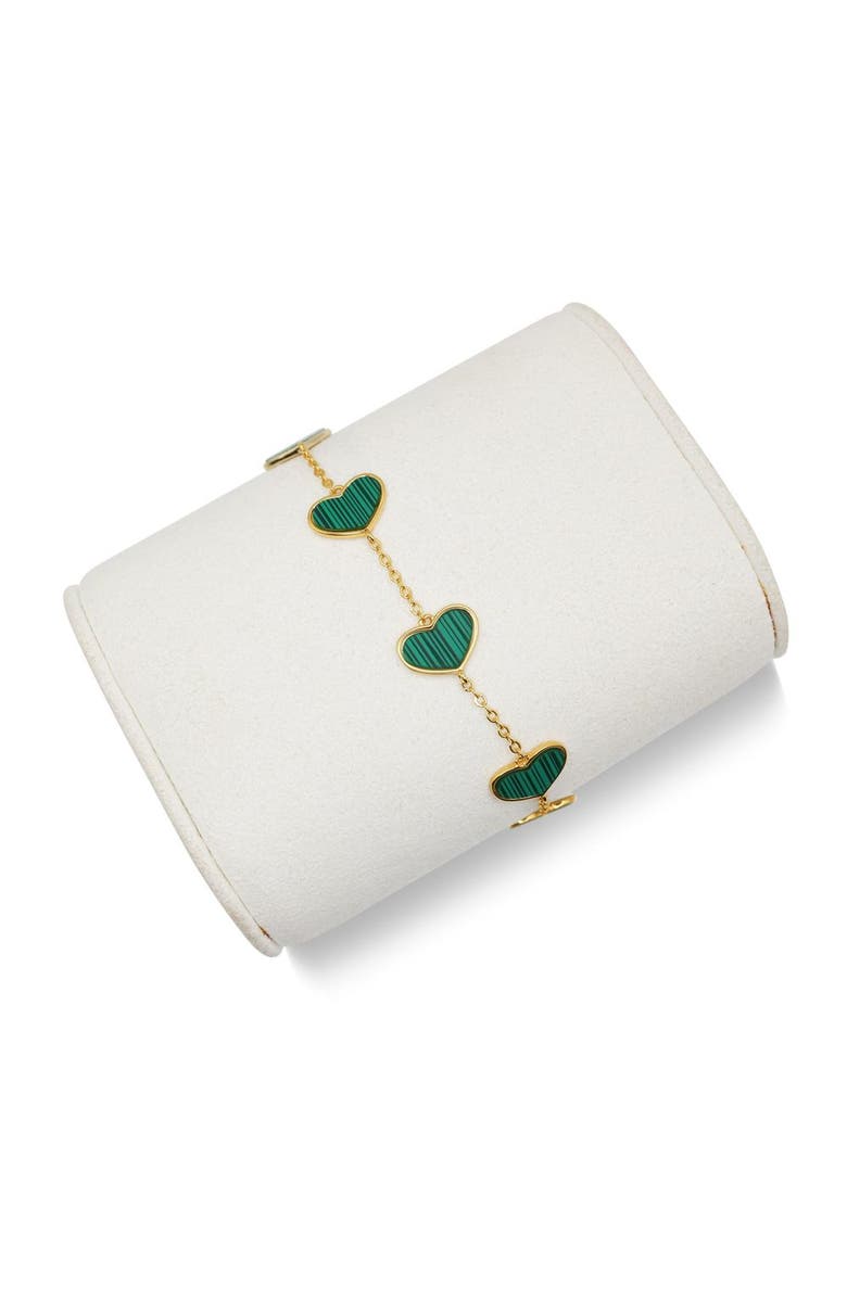 Bowood Lane Everly Bracelet, Main, color, Green