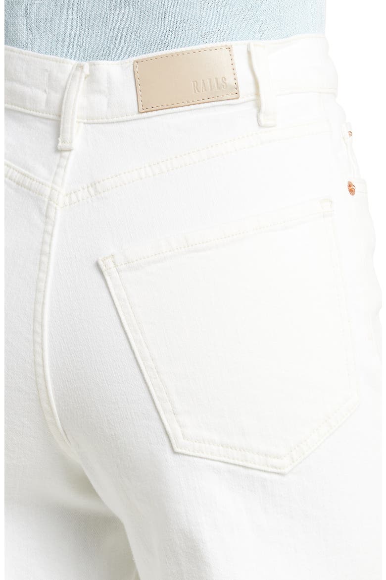 The Getty High Waist Wide Leg Jeans, Alternate, color, VINTAGE ECRU