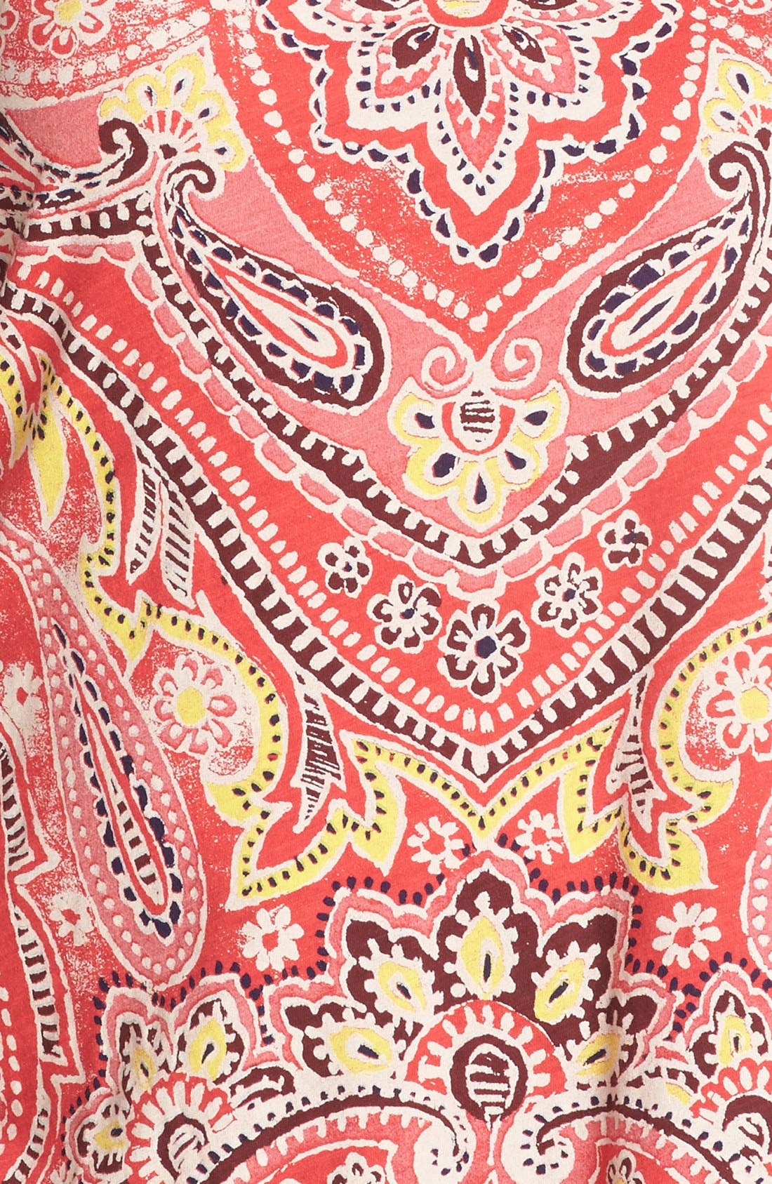 Lucky Brand 'Lana' Mixed Print Tee (Women) | Nordstrom
