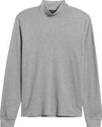 Scott Barber Pima Cotton Interlock Mock Neck Top