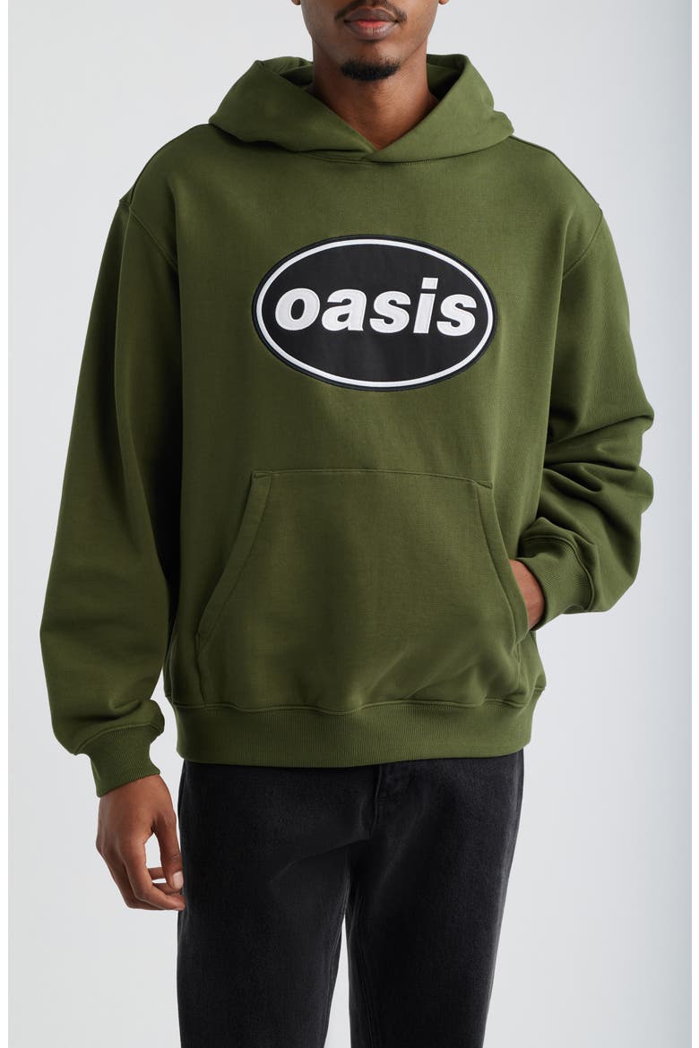 Knebworth Hoodie, Main, color, OLIVE