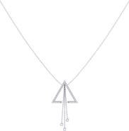 LuvMyJewelry Skyline Diamond Lariat Necklace