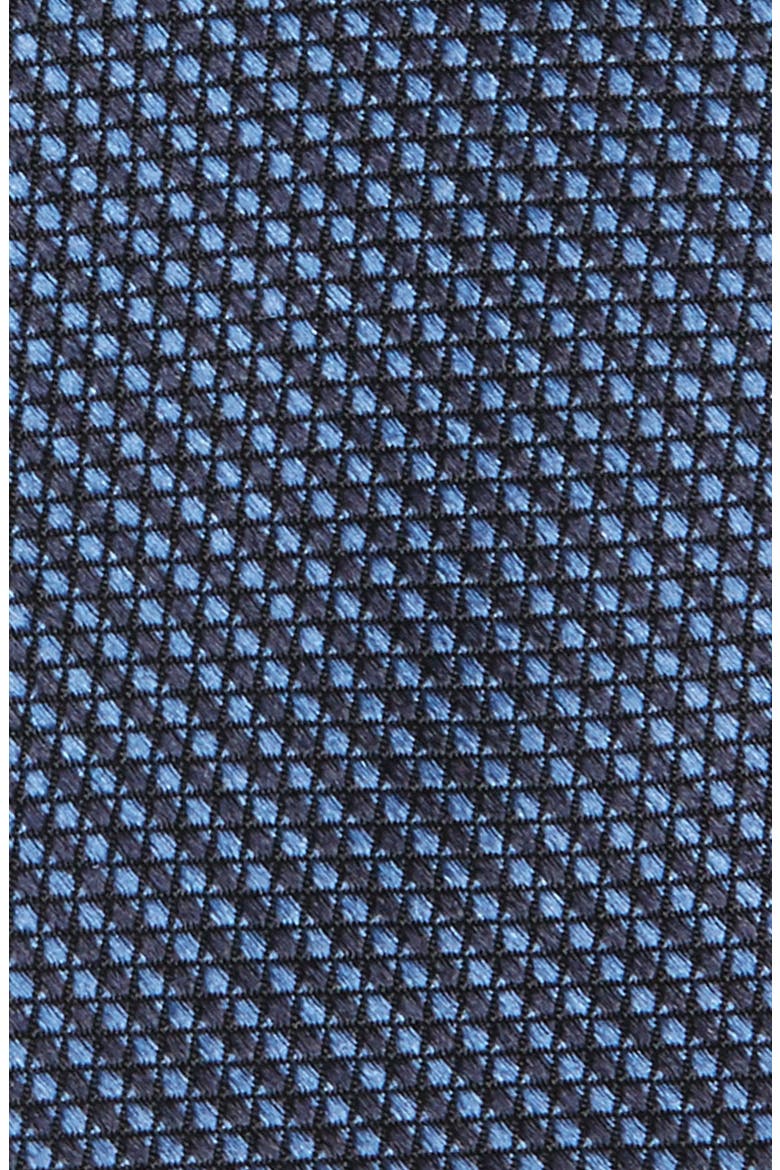Solid Silk Skinny Tie, Alternate, color, NAVY
