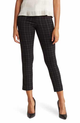 Amanda & Chelsea Amanda Windowpane Ponte Pants