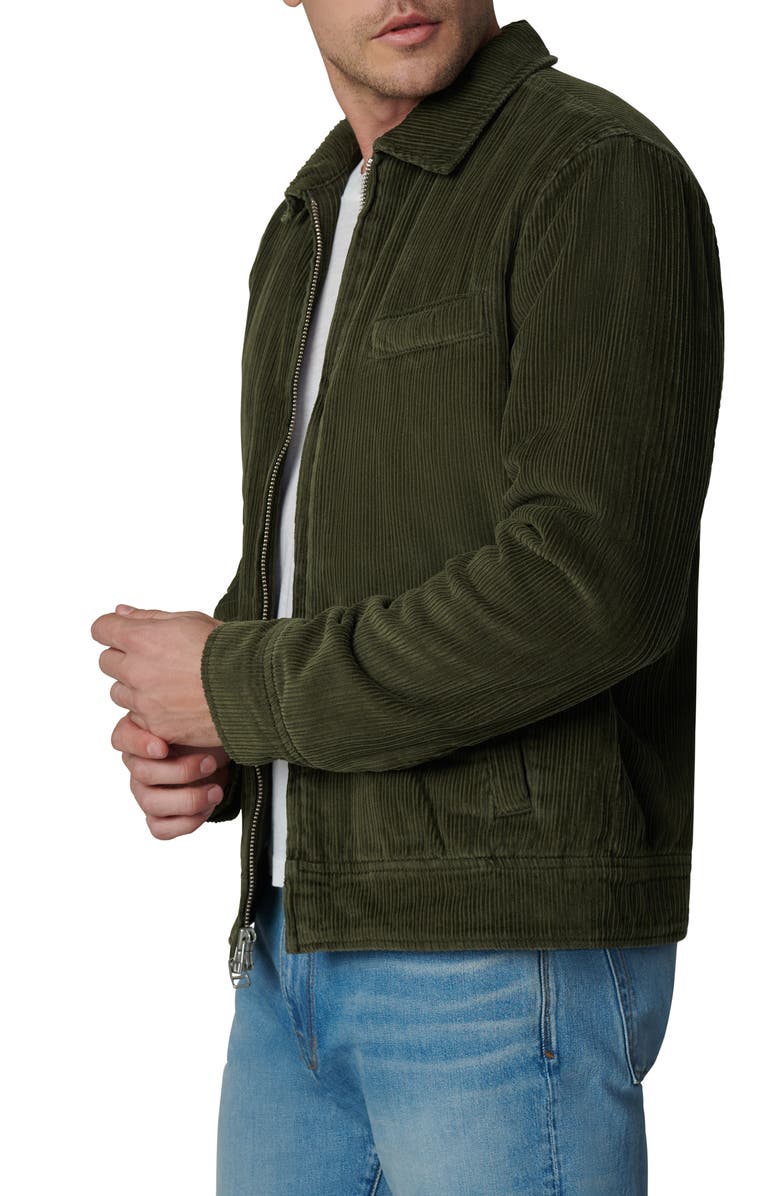 Joe's Mechanic Corduroy Jacket, Alternate, color, Dark Olive