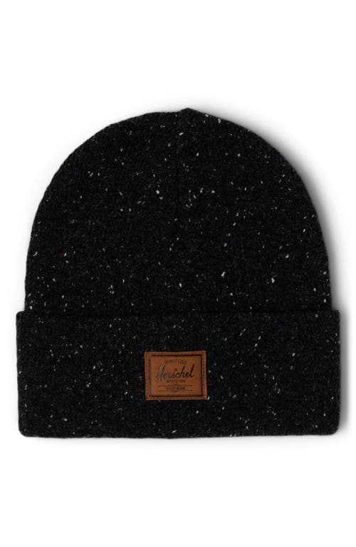 Herschel Supply Co. Elmer Marled Knit Beanie in Iron 